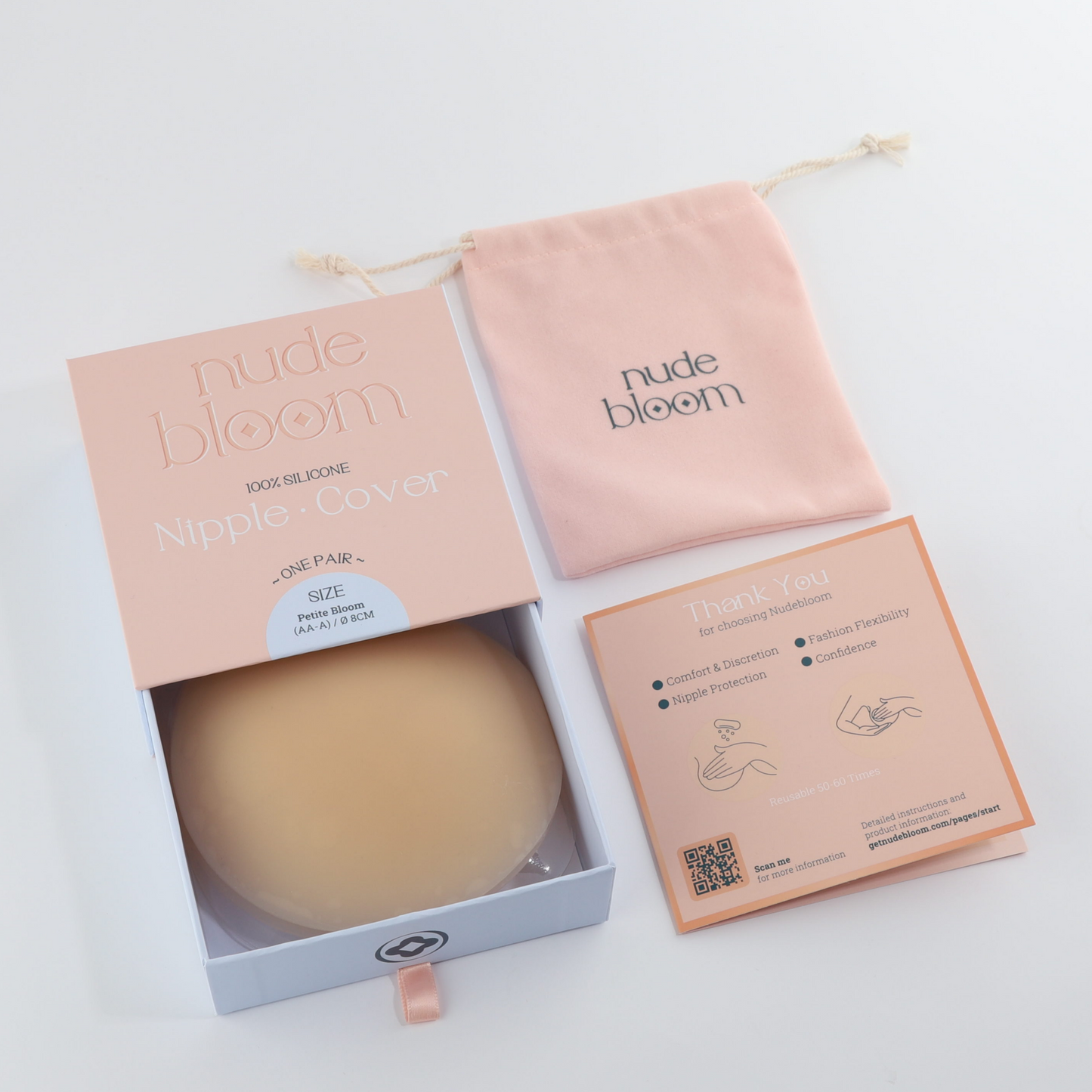 Nudebloom™ – Nahtlose Silikonschütze für Alltag & besondere Anlässe