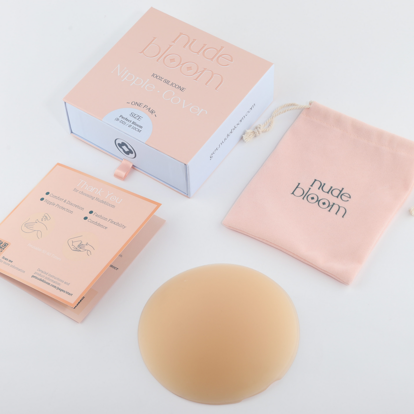 Nudebloom™ – Nahtlose Silikonschütze für Alltag & besondere Anlässe